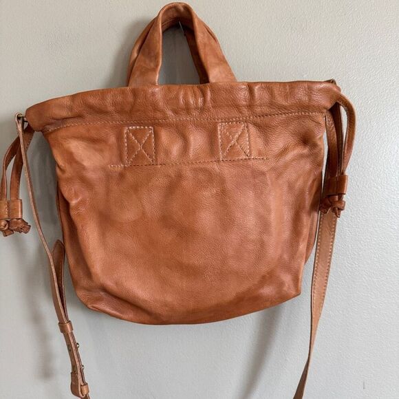 Madewell The Piazza Brown Leather Crossbody Bag - Picture 2 of 9